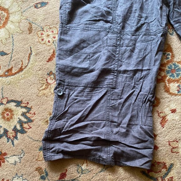 Gray Dual Length Cargo Pants, Size 12, NWT - Picture 7 of 8